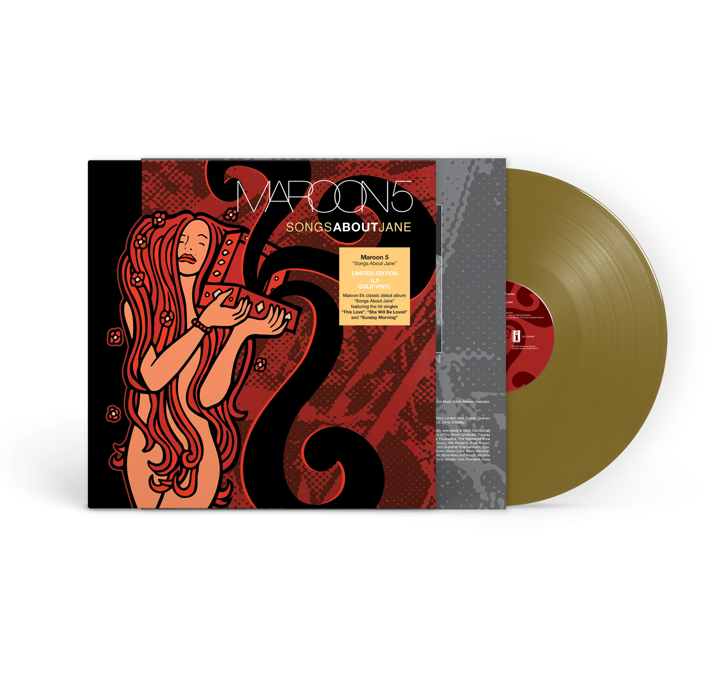 Maroon 5 – Songs About Jane (Gold Vinyl)