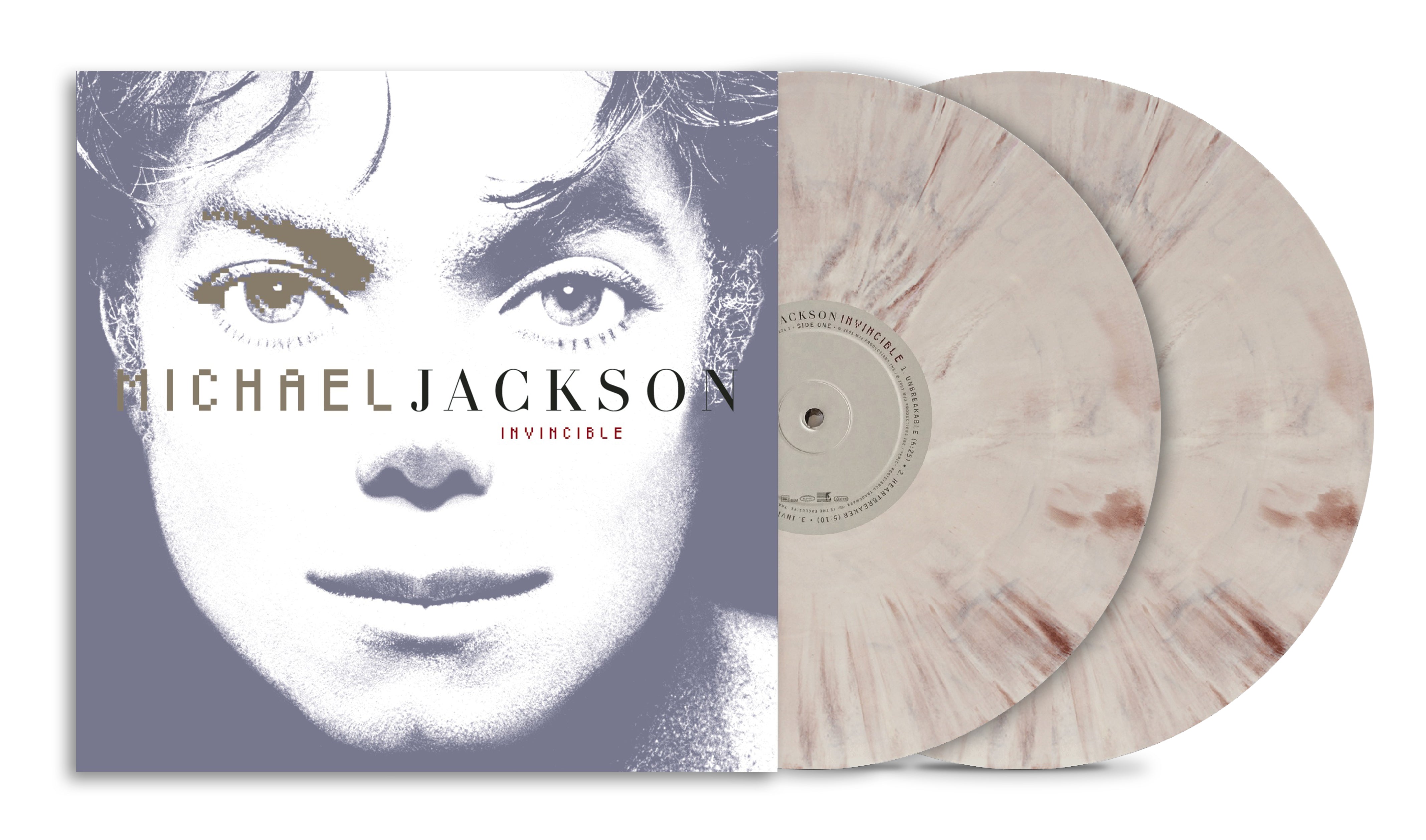 Michael Jackson - Invincible (Stone Grey Marble Vinyl) | National Album Day 2026