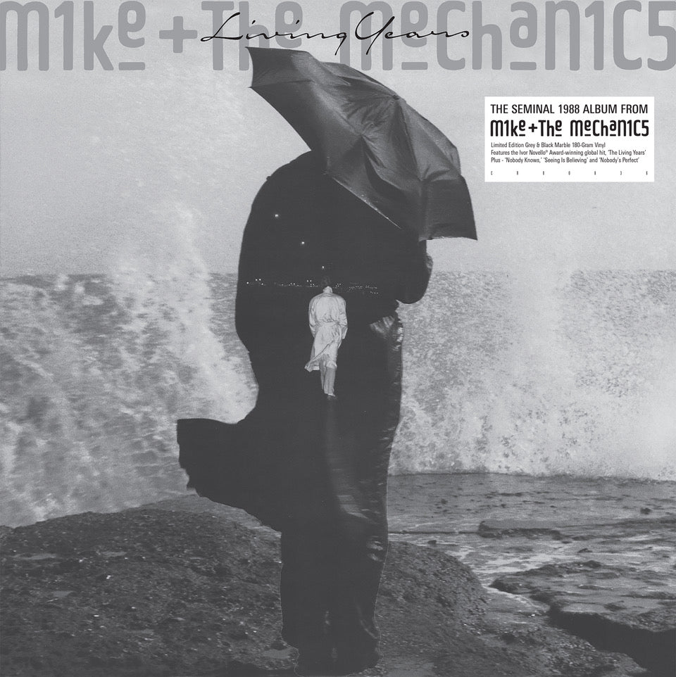 Mike & the Mechanics - The Living Years (Black Grey Marble Swirl Vinyl)