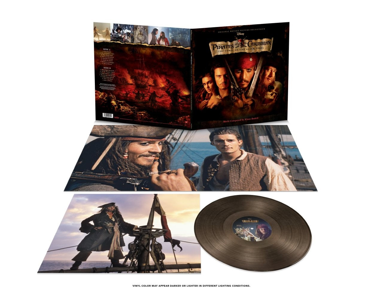 Various Artists – Pirates of the Caribbean: Curse of the Black Pearl (Black Ice Vinyl)