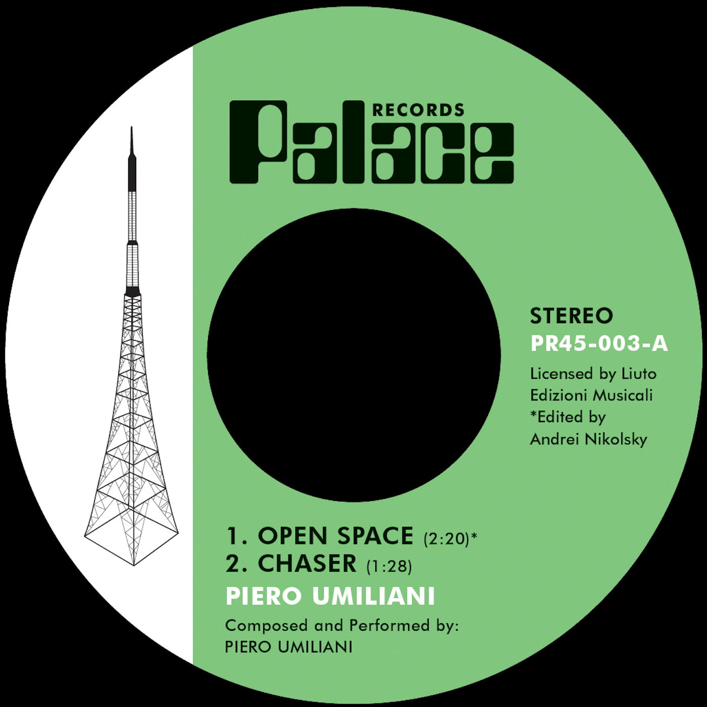 Piero Umiliani – Open Space / Union Pacific (7" Vinyl)