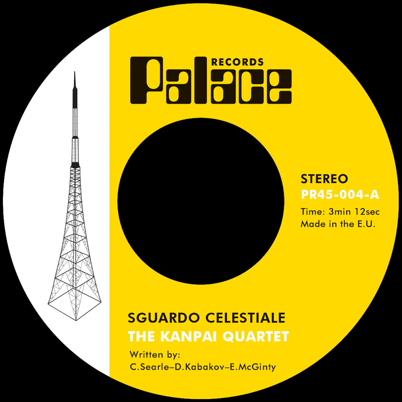 The Kanpai Quartet – Sguardo Celestiale / Five Days (7" Vinyl)