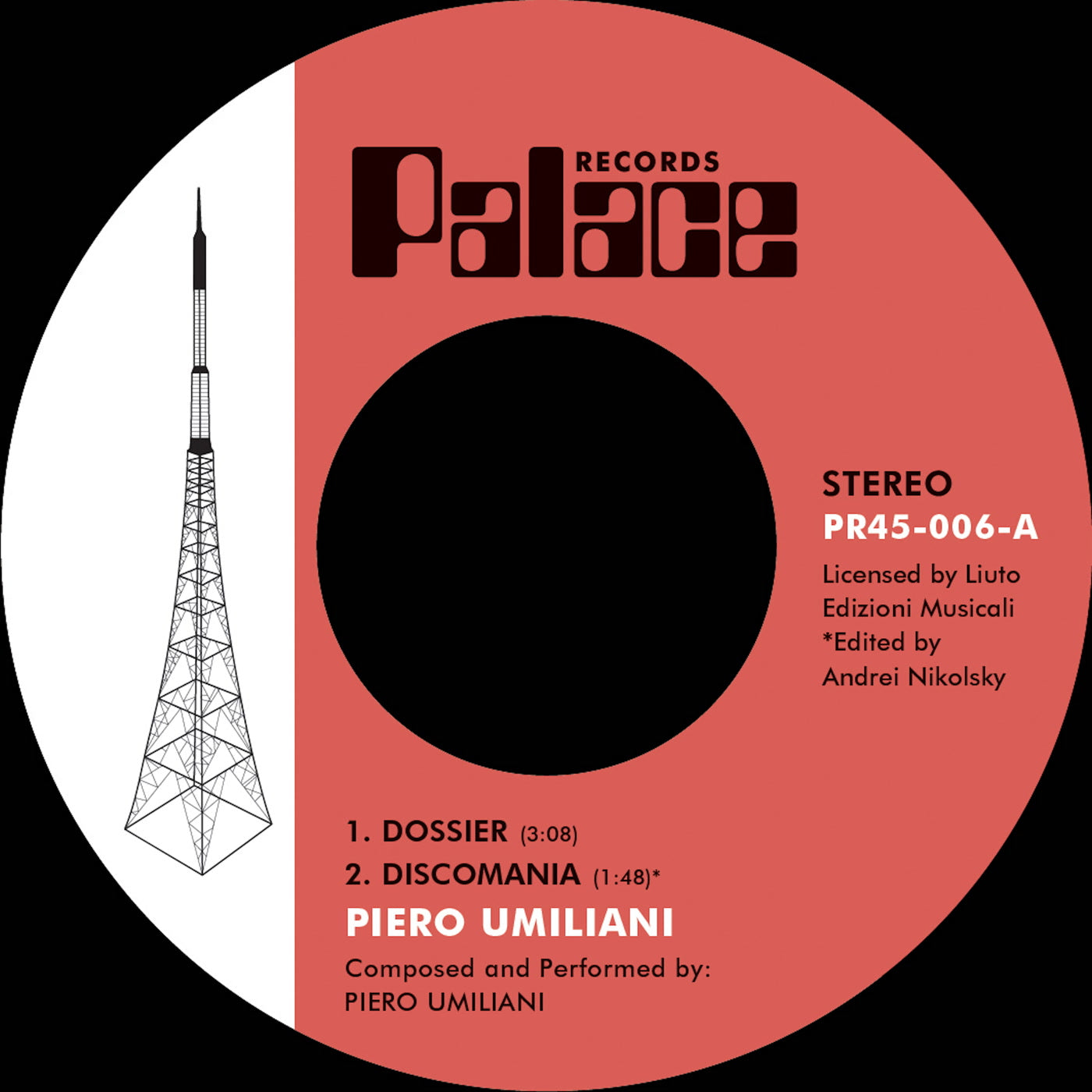 Piero Umiliani - Dossier (Black Vinyl)