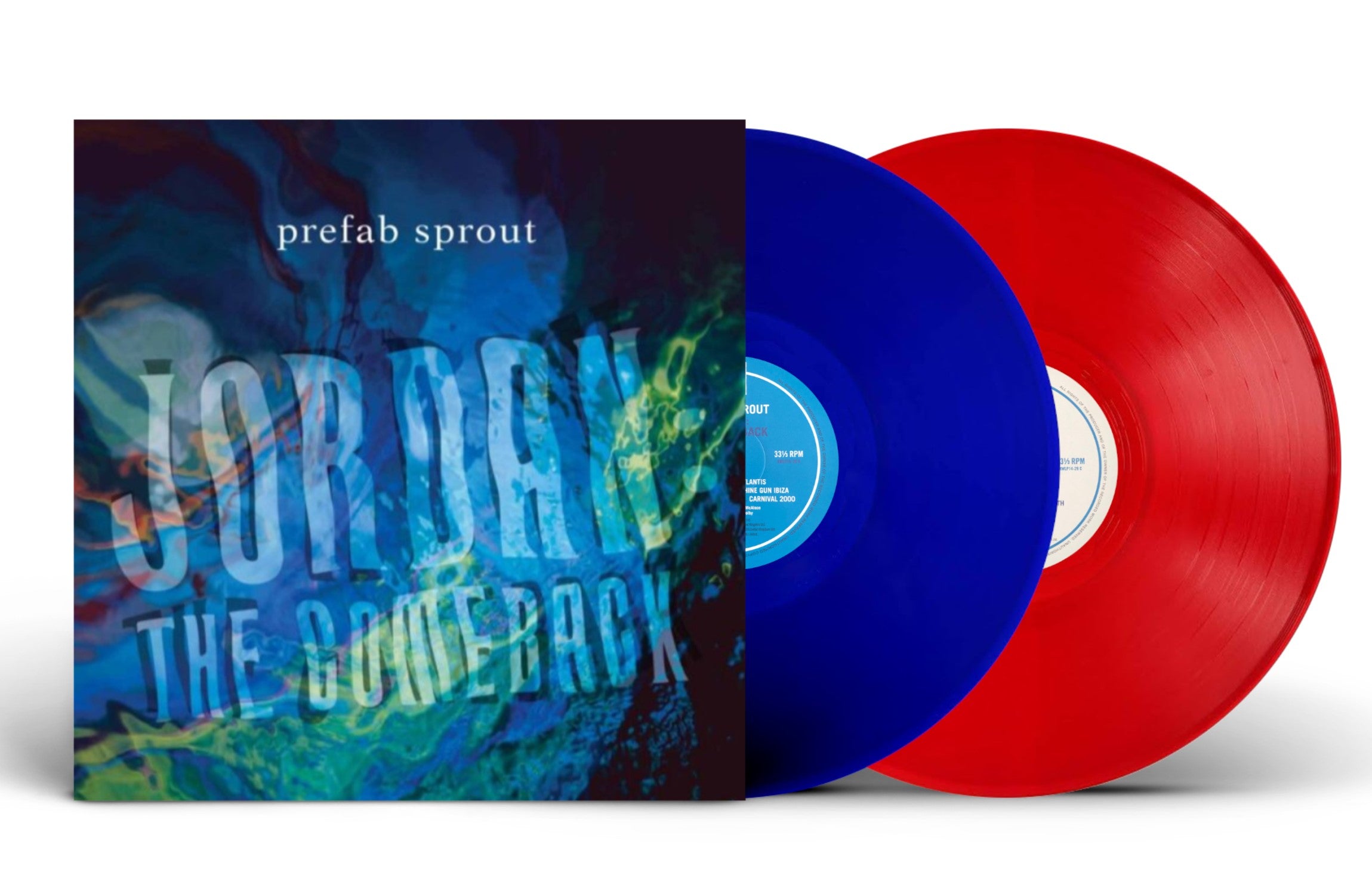 Prefab Sprout - Jordan: The Comeback (Translucent Blue & Red Vinyl)
