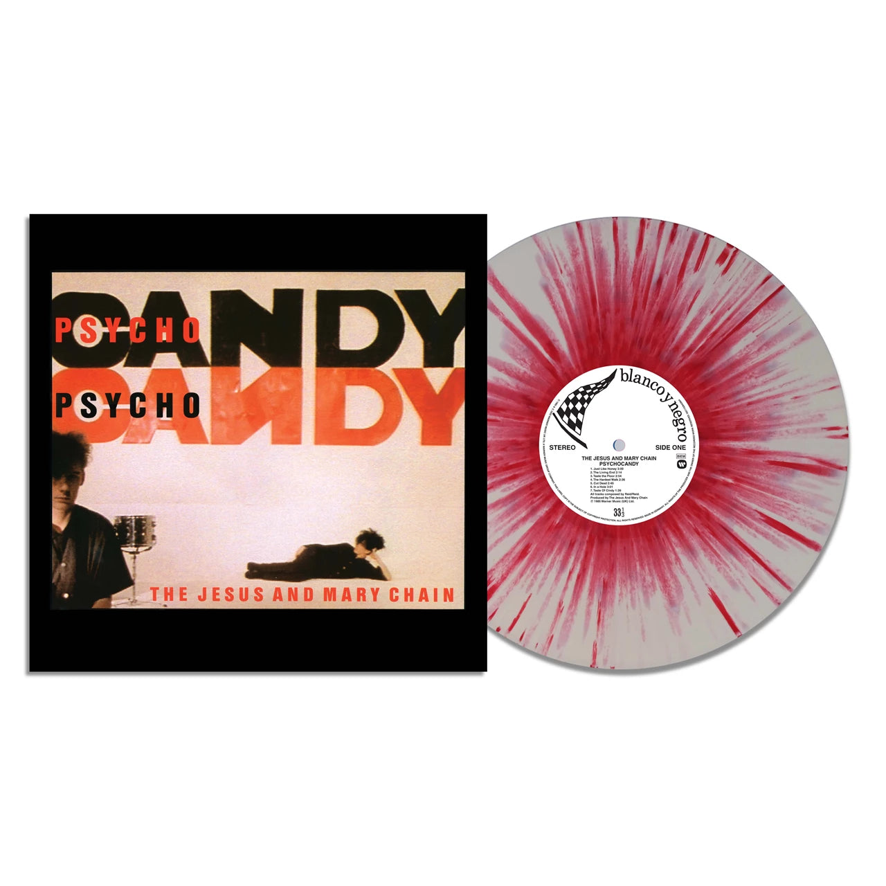 The Jesus and Mary Chain – Psychocandy (White/Red Splatter Vinyl)
