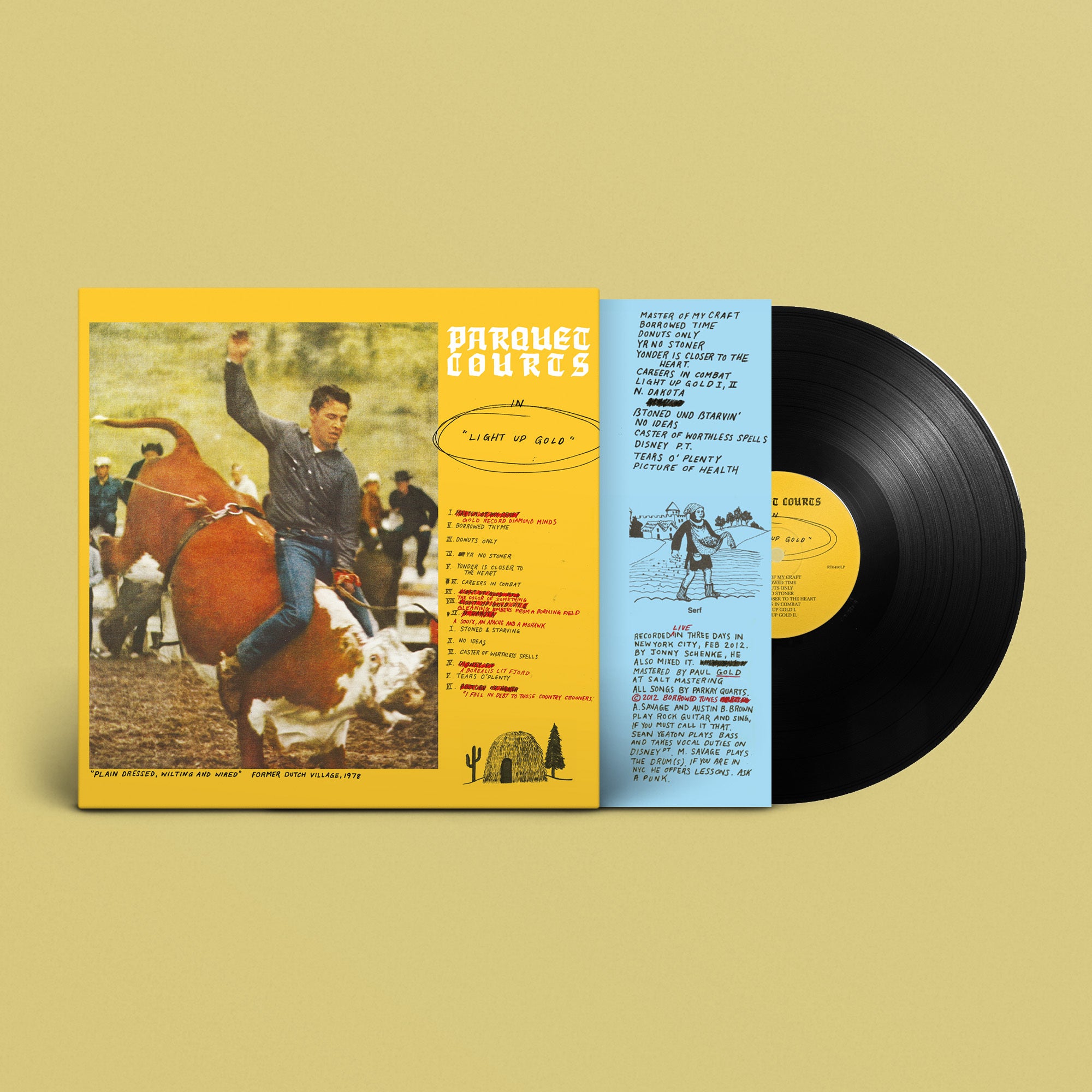 Parquet Courts – Light Up Gold (Black Vinyl)