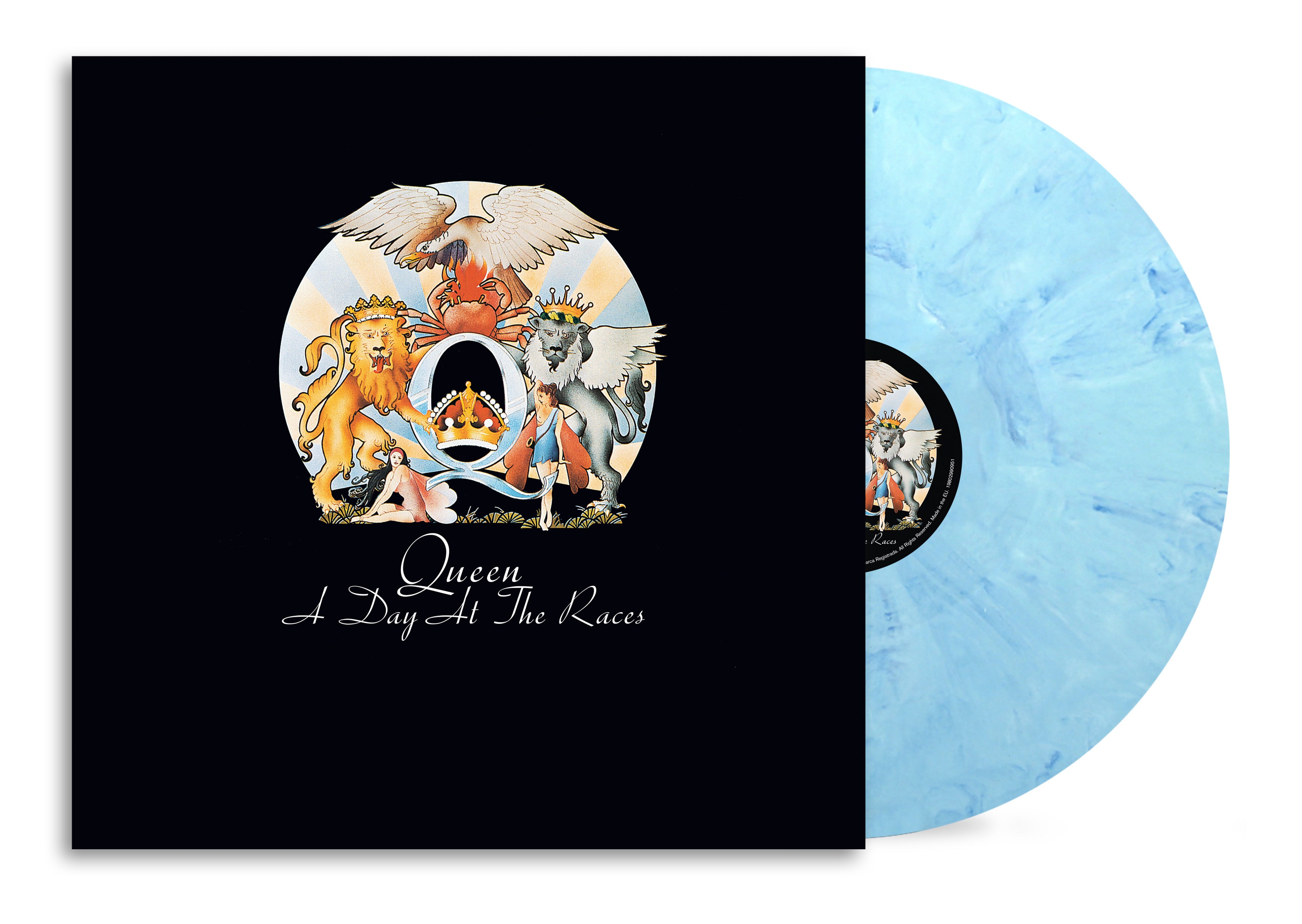 Queen - A Day at the Races (Blue Marbled Vinyl)