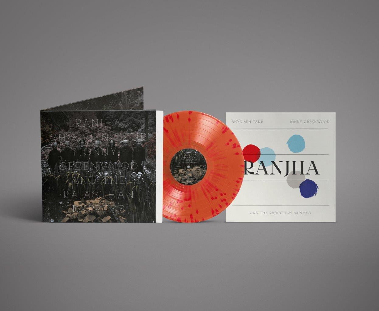 Shye Ben-Tzur & Jonny Greenwood – Ranjha (Red & Coral Splatter Vinyl)