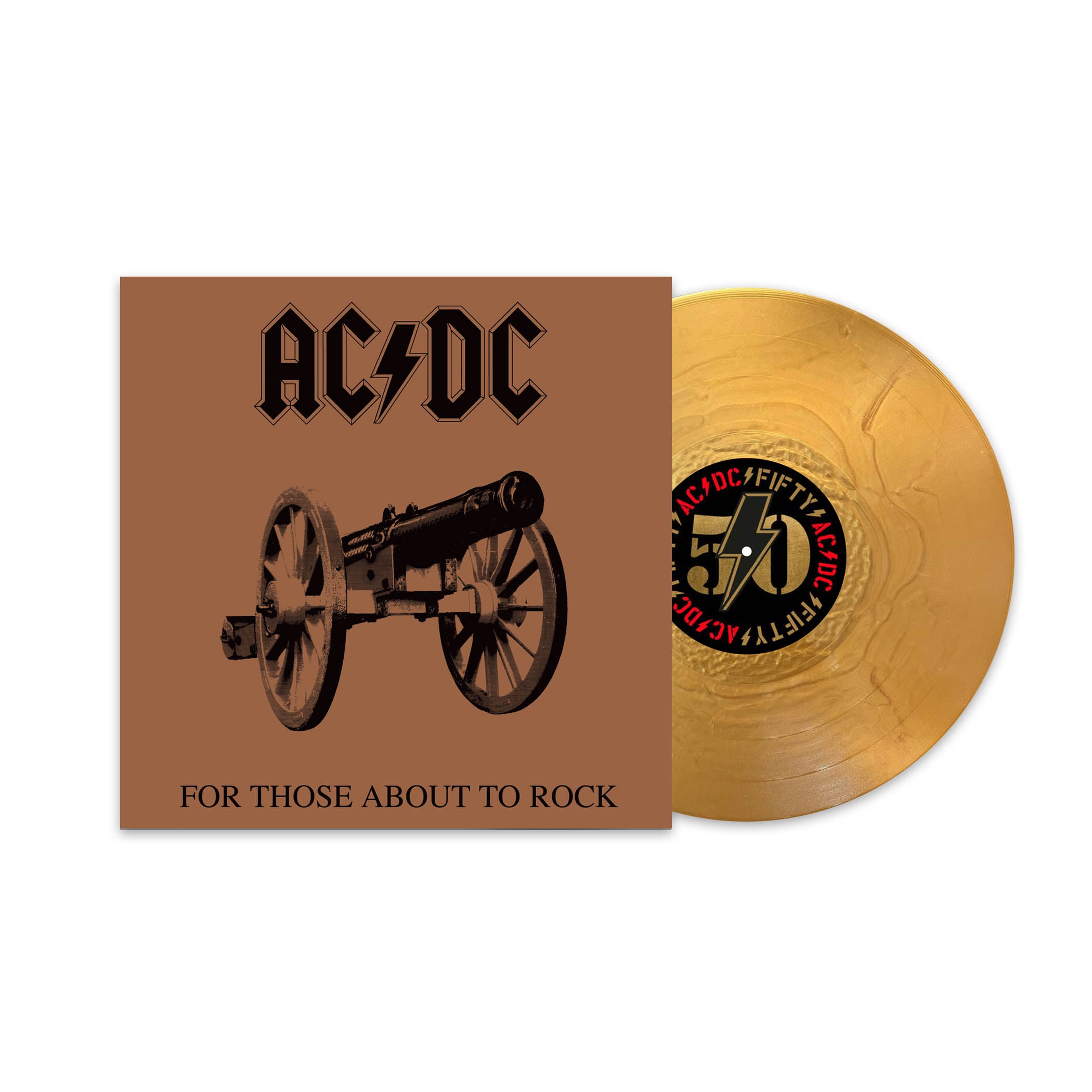 AC/DC - For Those About To Rock… (50th Anniversary Gold Vinyl)