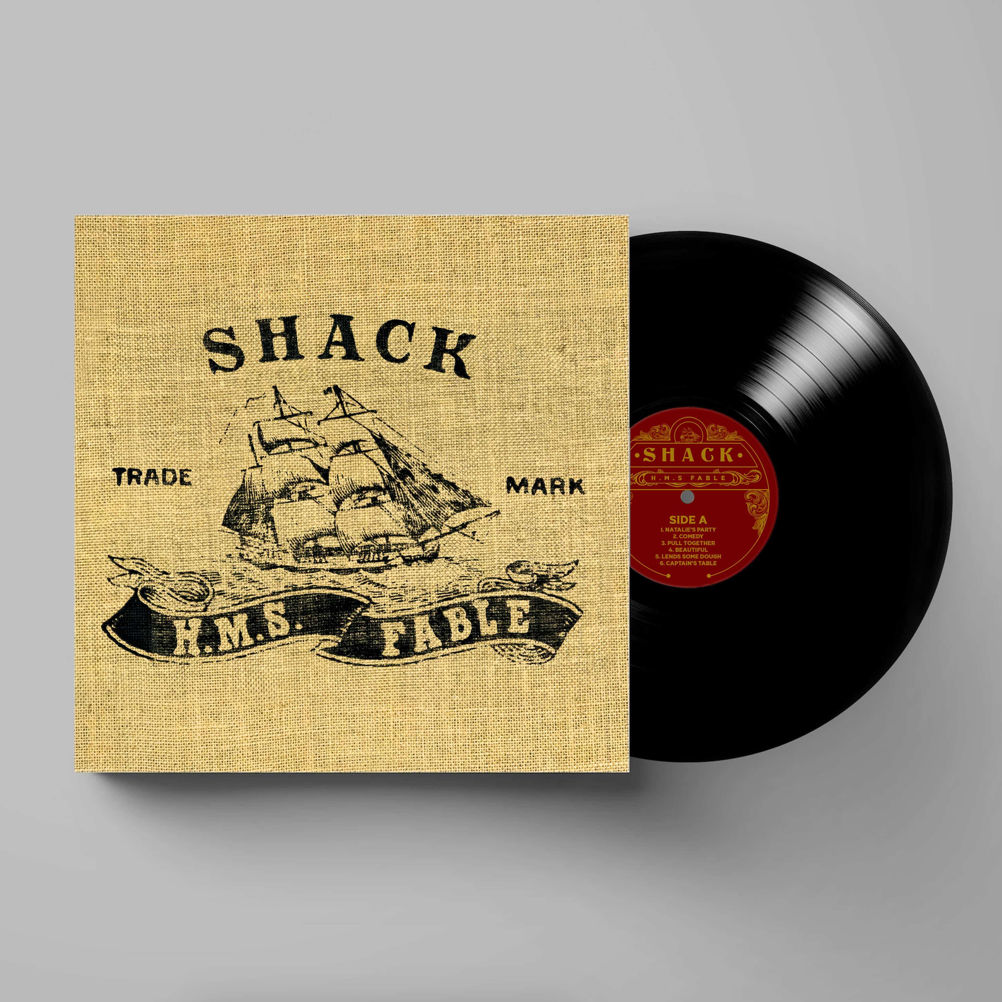 SHACK - H.M.S. FABLE (Black Vinyl)