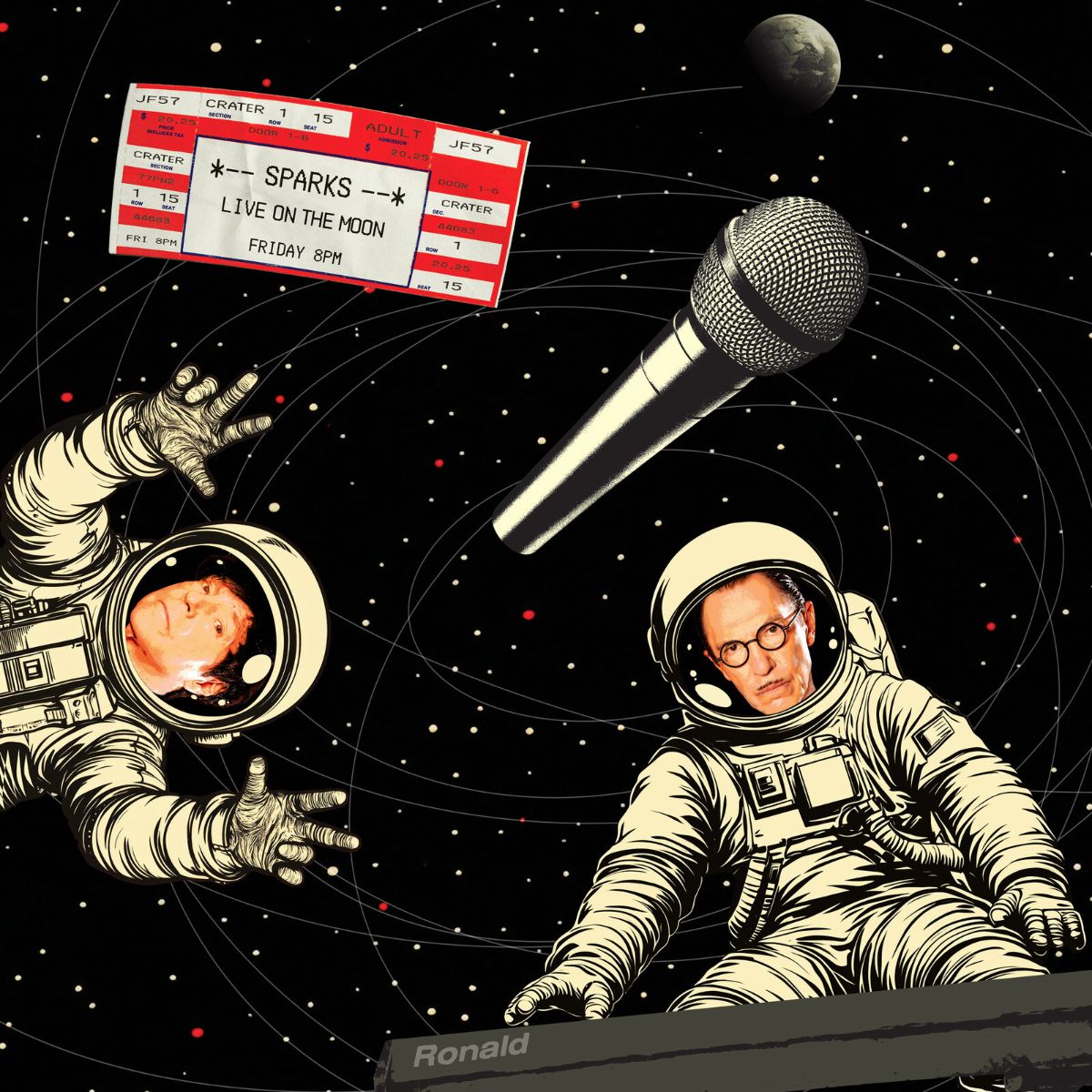 Sparks – Sparks Live On The Moon (Moon Coloured Marble Silver Vinyl)