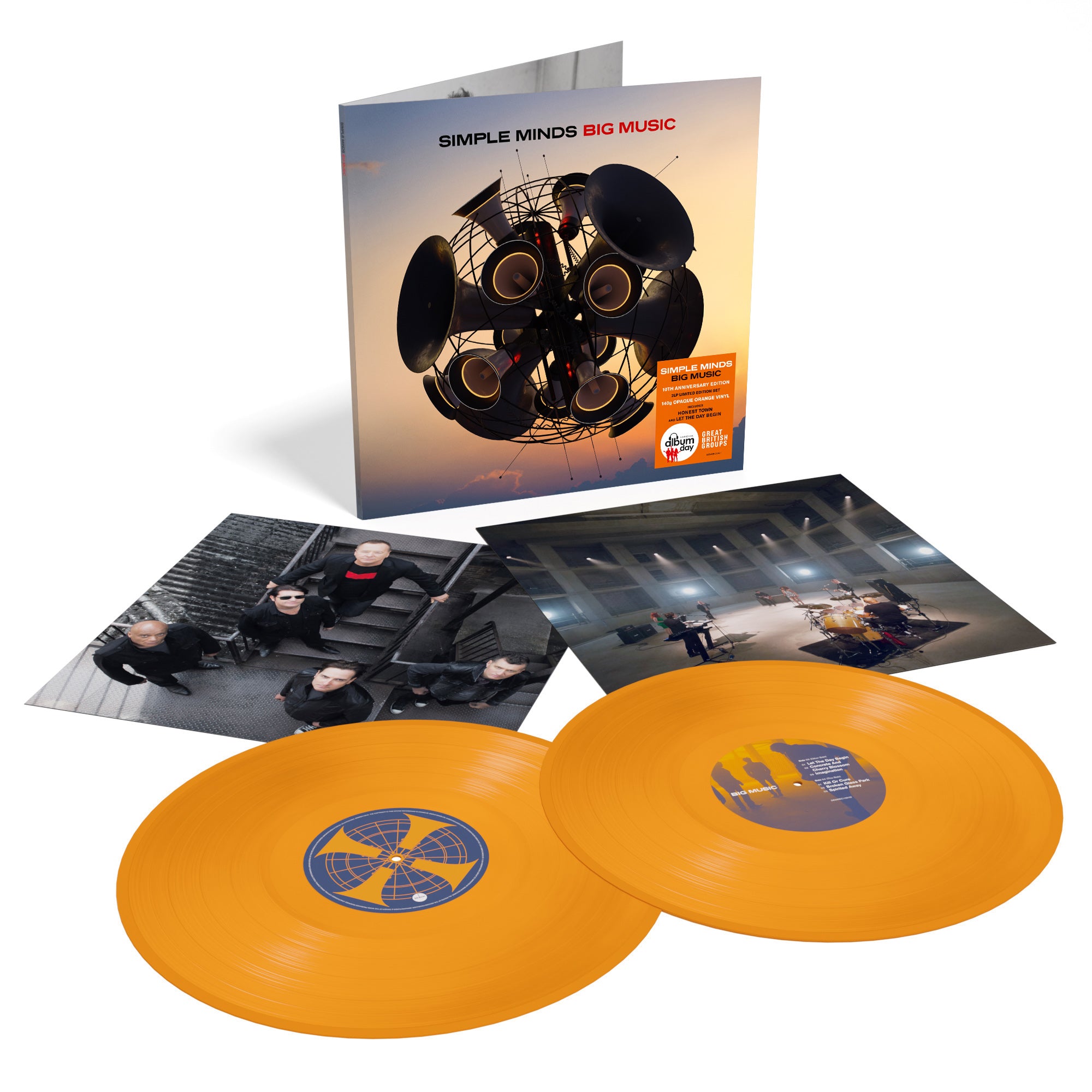 Simple Minds - Big Music (10th Anniversary Opaque Orange Vinyl)