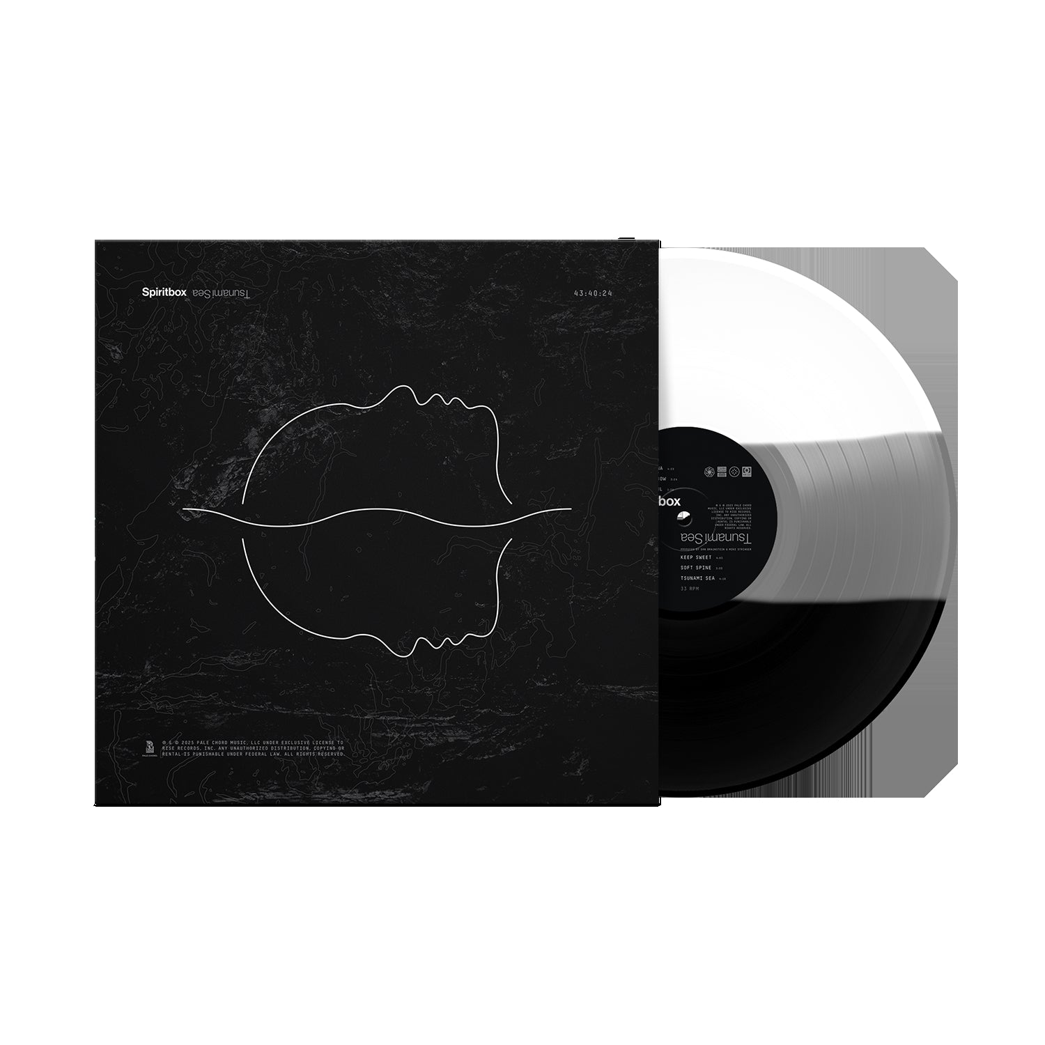 Spiritbox - Tsunami Sea (Black, White & Grey Tri-Colour Vinyl)