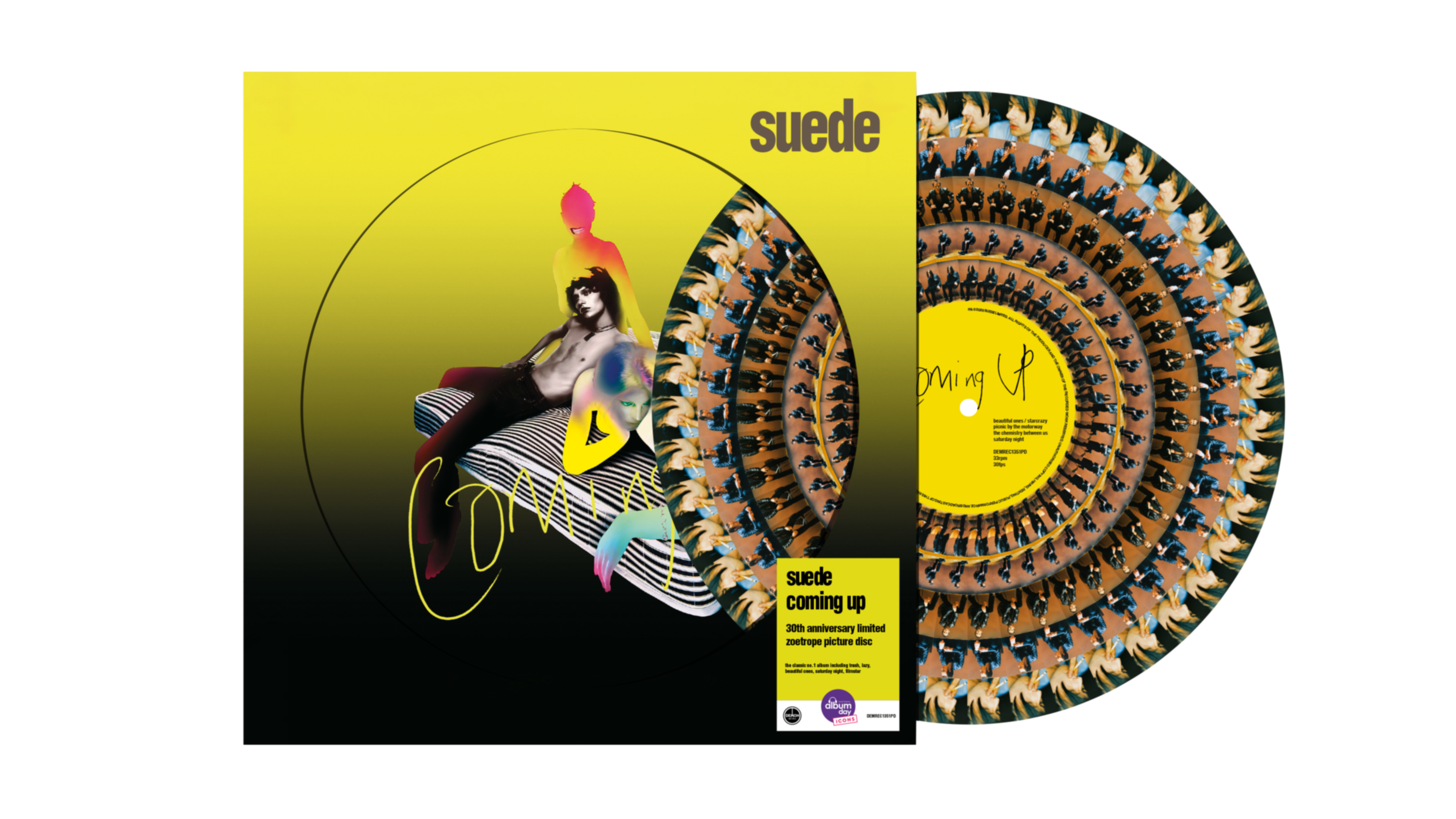 Suede - Coming Up (Zoetrope Picture Disc) | National Album Day 2026