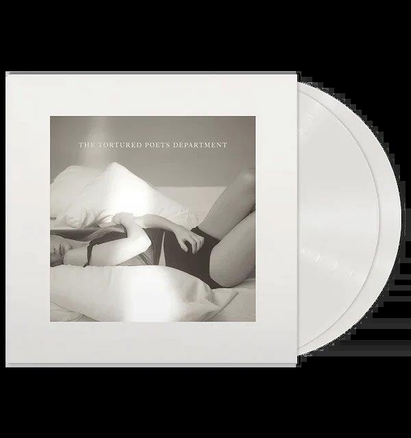 Taylor Swift - The Tortured Poets Department ('Ghosted' White Vinyl + Bonus Track “The Manuscript”)