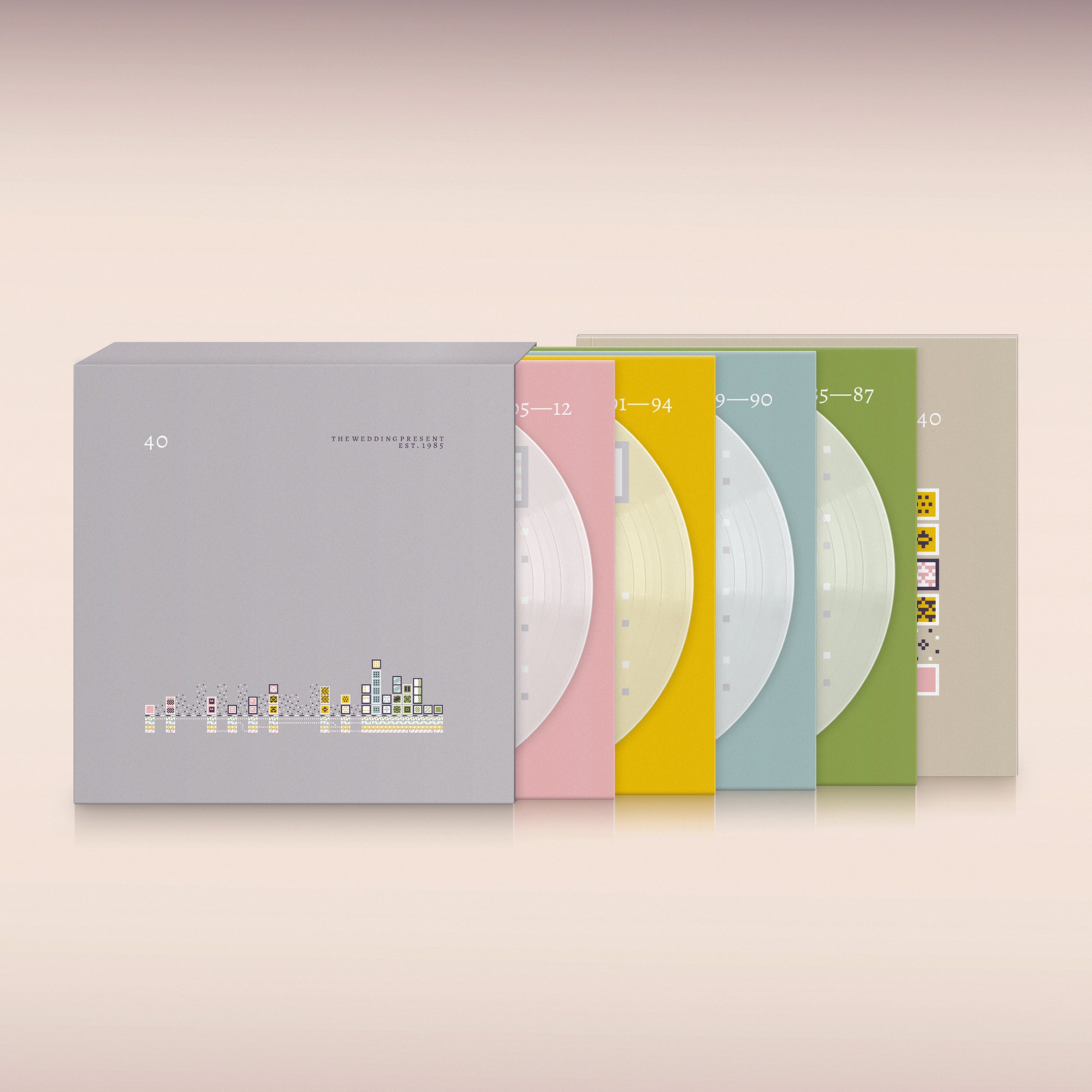 The Wedding Present – The Wedding Present 40 (Frosted White Vinyl Deluxe Box Set)