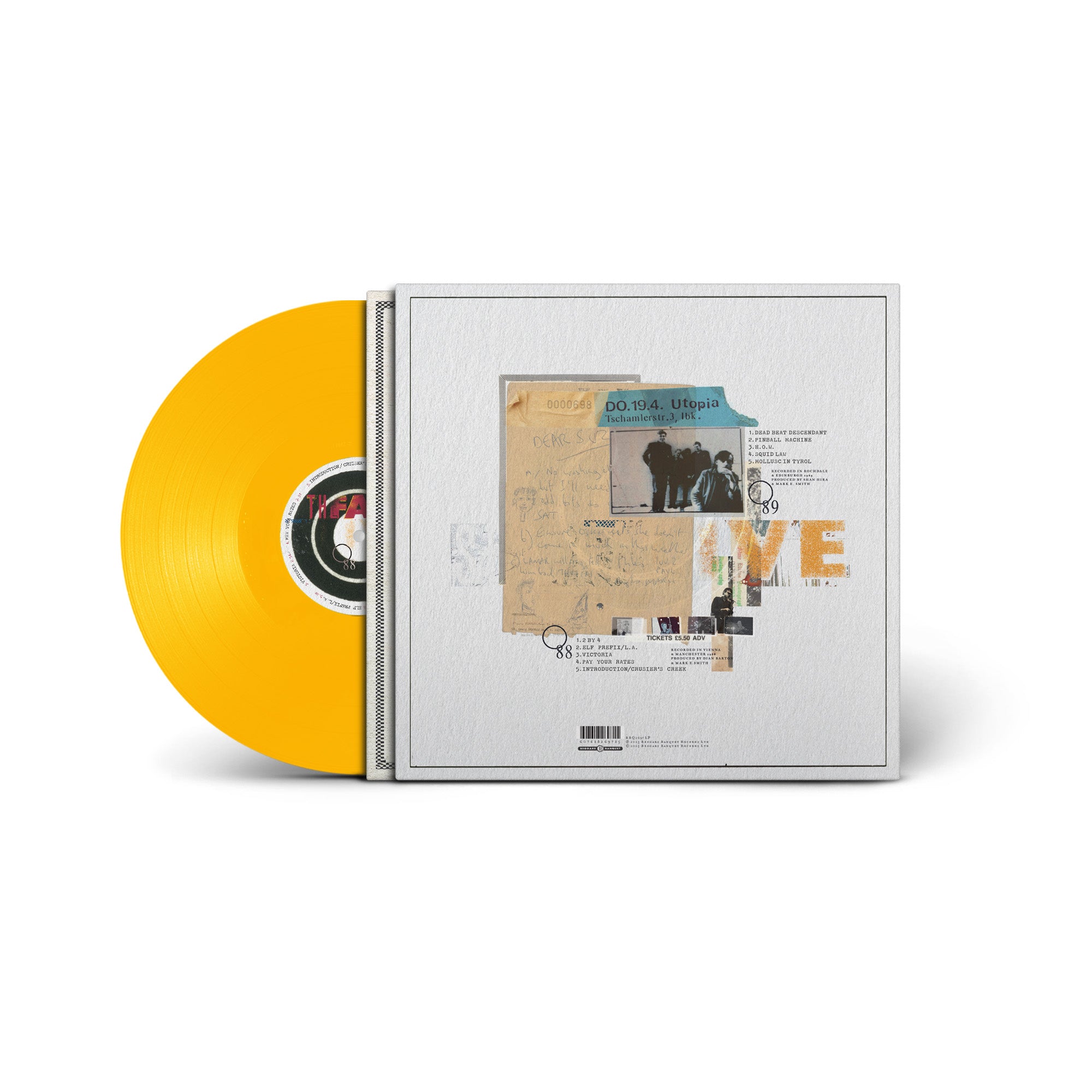 The Fall – Seminal Live (2025 Remaster, Yellow Vinyl)