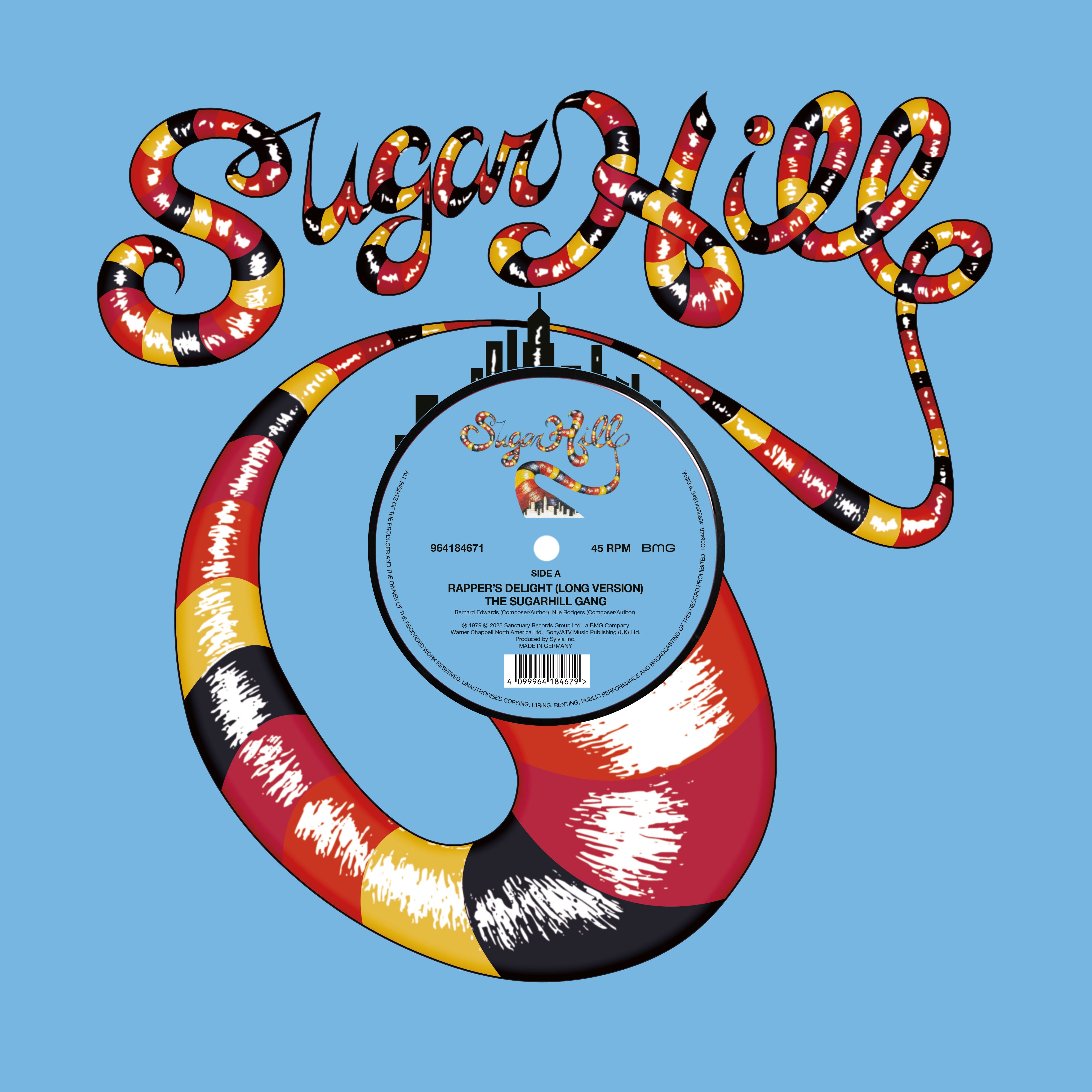 The Sugarhill Gang – Rapper's Delight (Greg Wilson & Ché Wilson Remix) (12" Single)