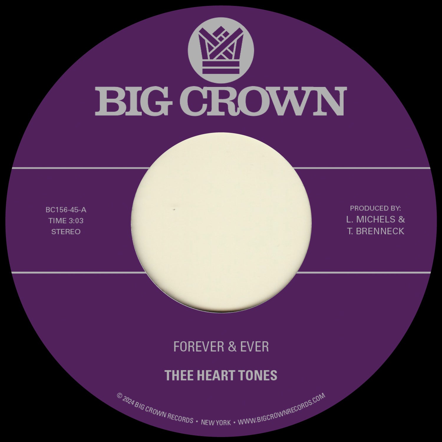Thee Heart Tones - Forever & Ever / Sabor A Mi