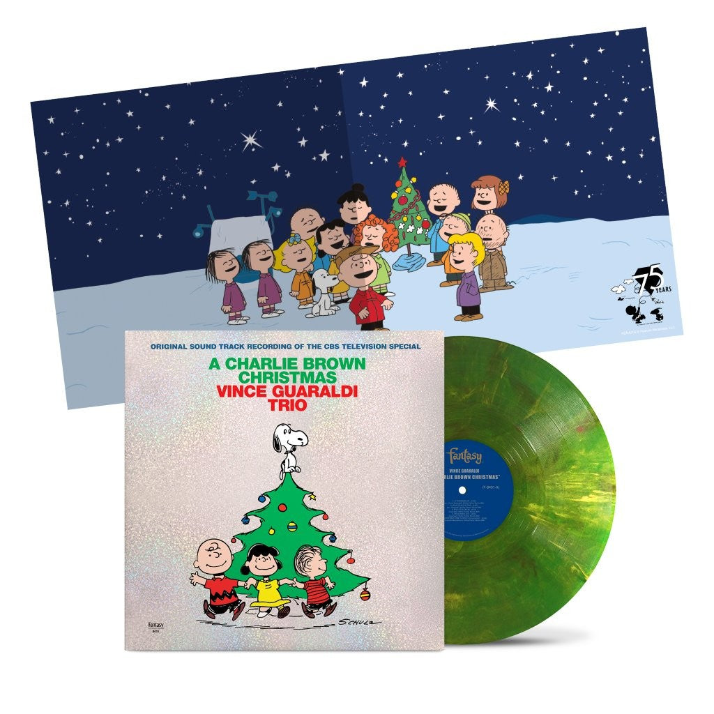 Vince Guaraldi Trio – A Charlie Brown Christmas (75th Anniversary Christmas Tree Coloured Vinyl)