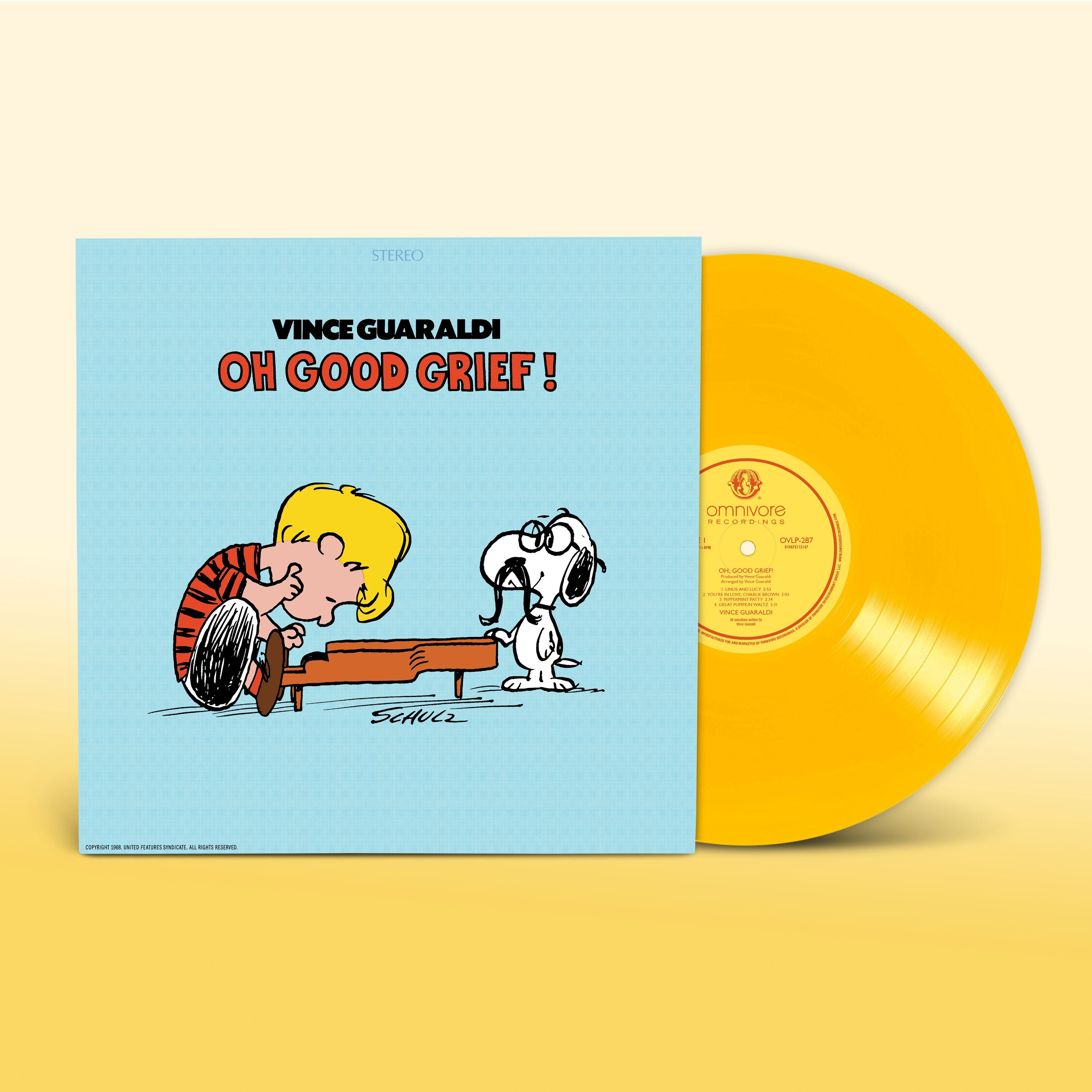 Vince Guaraldi – Oh, Good Grief! (Yellow Vinyl)