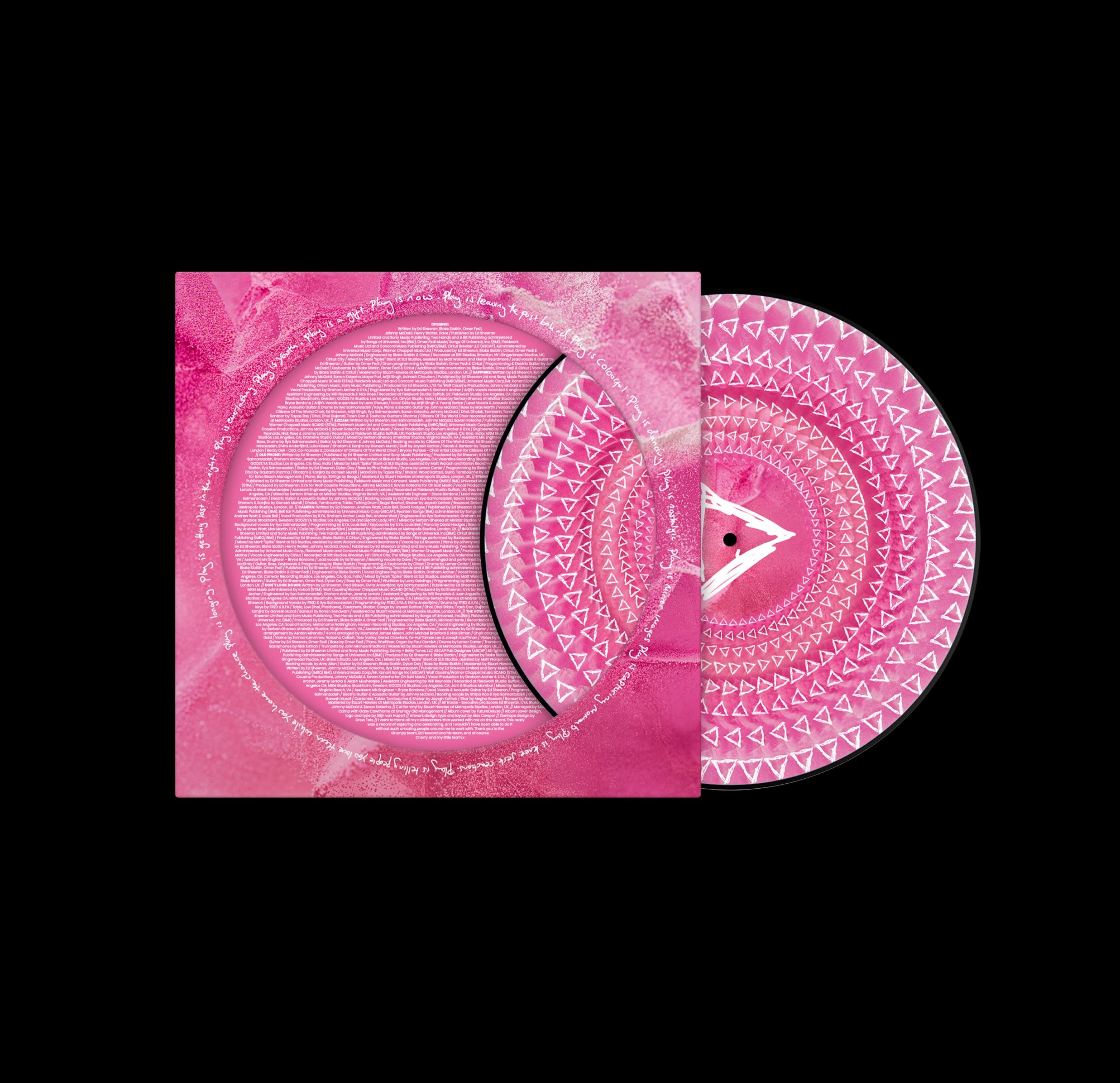 Ed Sheeran – Play (Zoetrope Picture Disc)