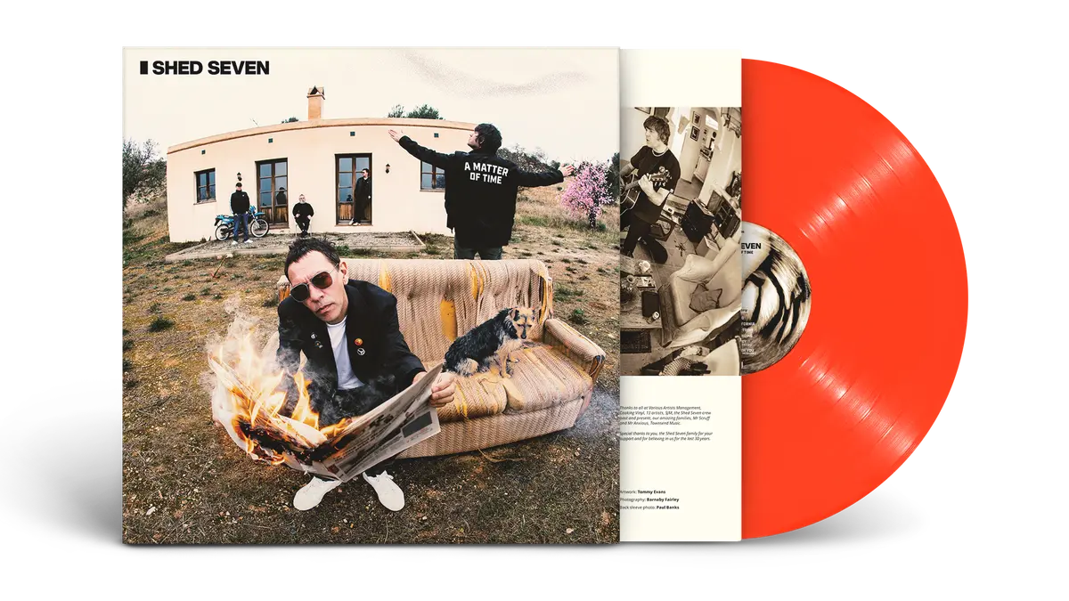 Shed Seven – A Matter of Time (Orange Vinyl)