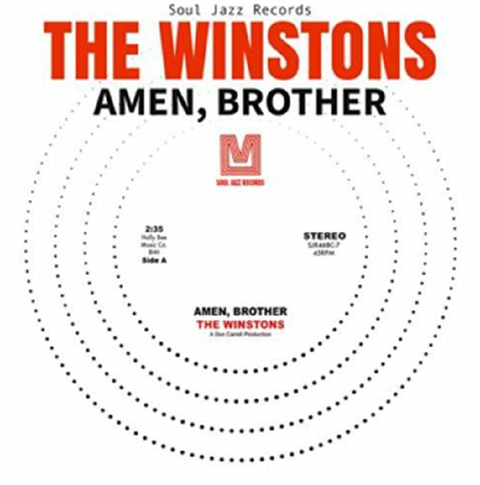 The Winstons - Amen Brother / Color Him Father (Red Vinyl)