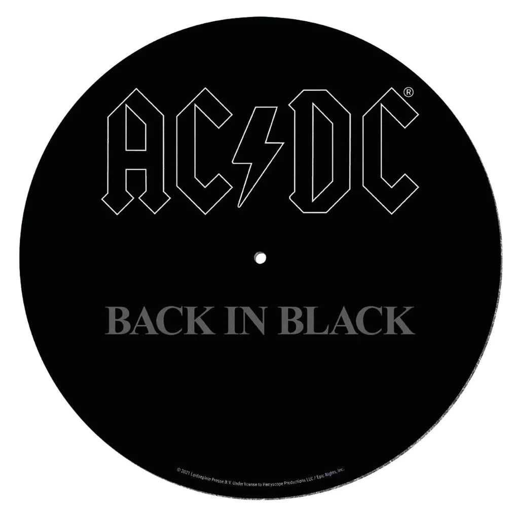 AC/DC Back To Black Slipmat