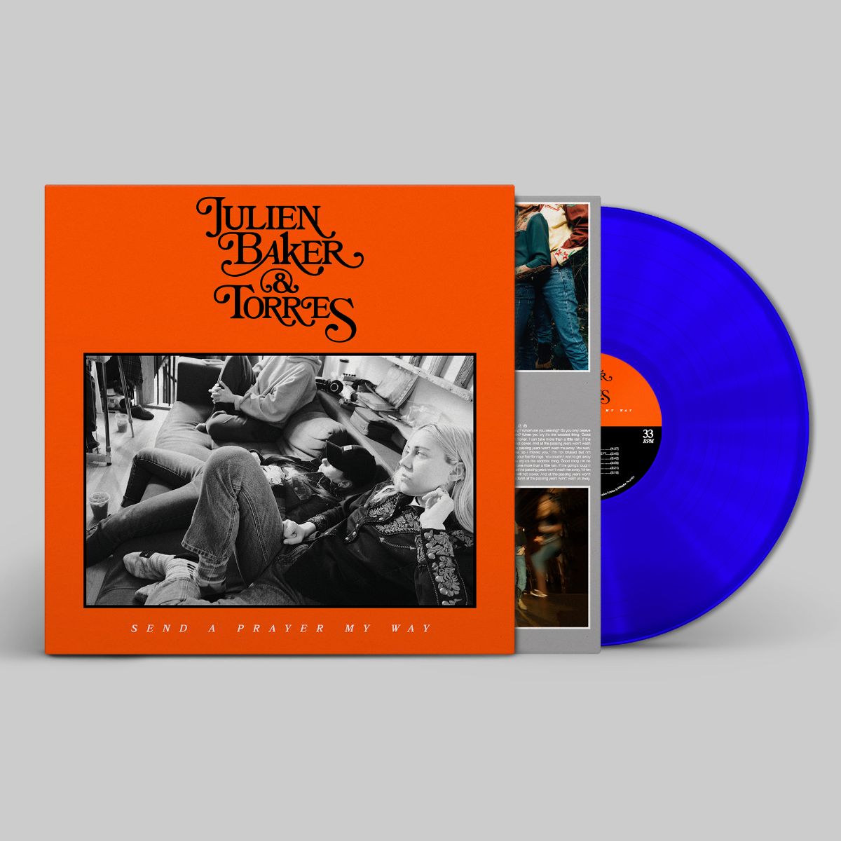 Julien Baker & TORRES - Send A Prayer My Way (Blue Vinyl)