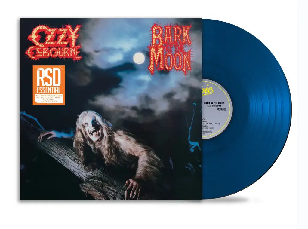 OZZY OSBOURNE - BARK AT THE MOON (Translucent 'Cobalt Blue' Vinyl)