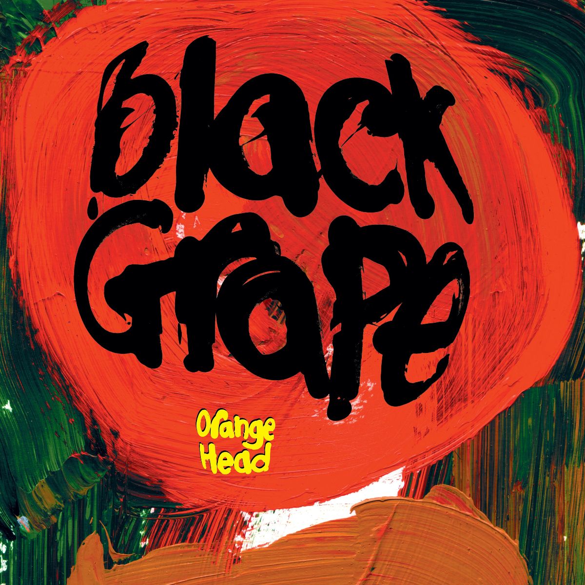 Black Grape - Orange Head (Black Vinyl)