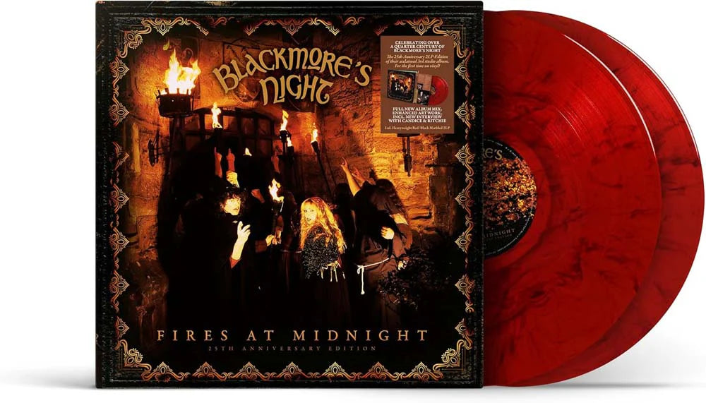 Blackmores Night - Fires At Midnight (25th Anniversary Red/Black Marbled Vinyl)