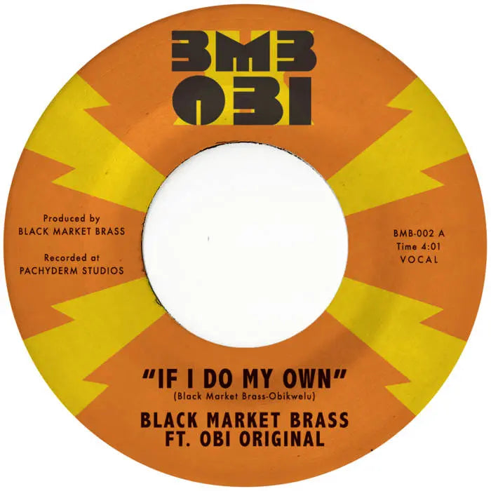 Black Market Brass – If I Do My Own / I No Be (Colonizer)