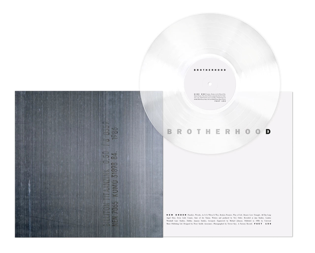 New Order - Brotherhood (Crystal Clear Vinyl) | National Album Day 2026