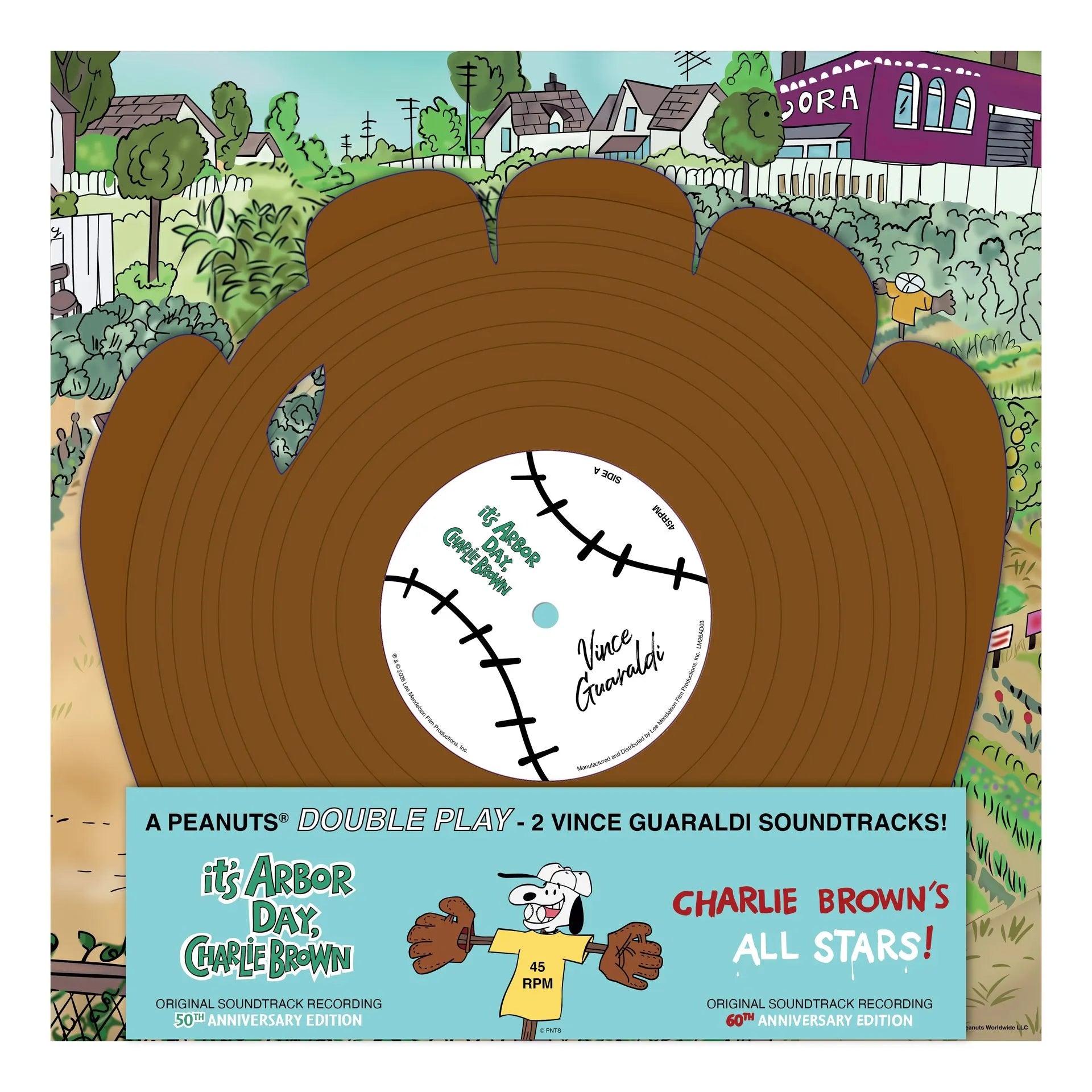 Vince Guaraldi – Vince Guaraldi Ball and Glove “Charlie Brown All Stars” and “It’s Arbor Day Charlie Brown” | (RSD 2026)