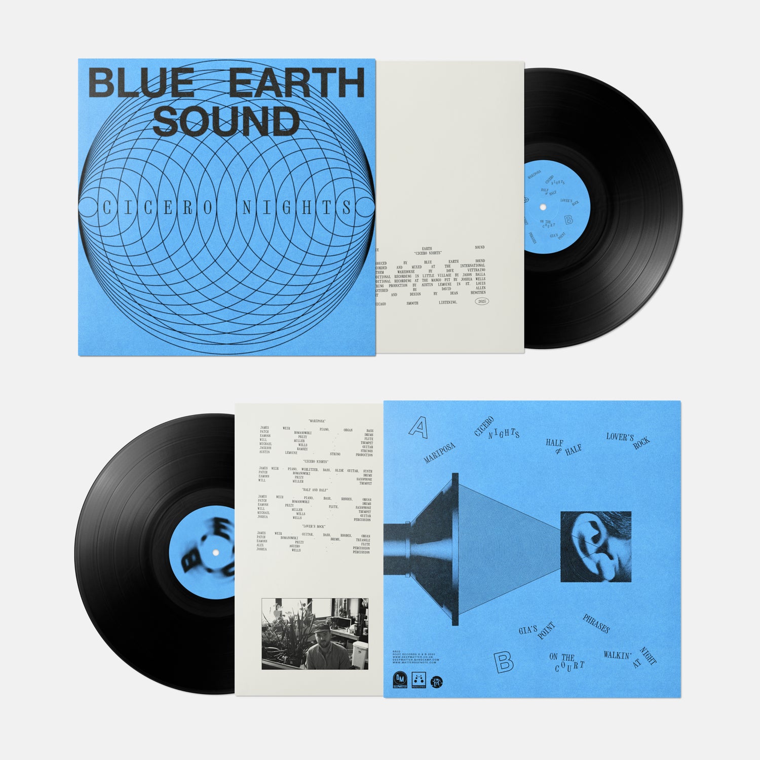 Blue Earth Sound – Cicero Nights (Black Vinyl)