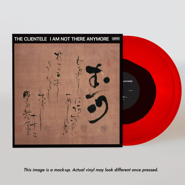 The Clientele - I Am Not There Anymore (Red Vinyl)