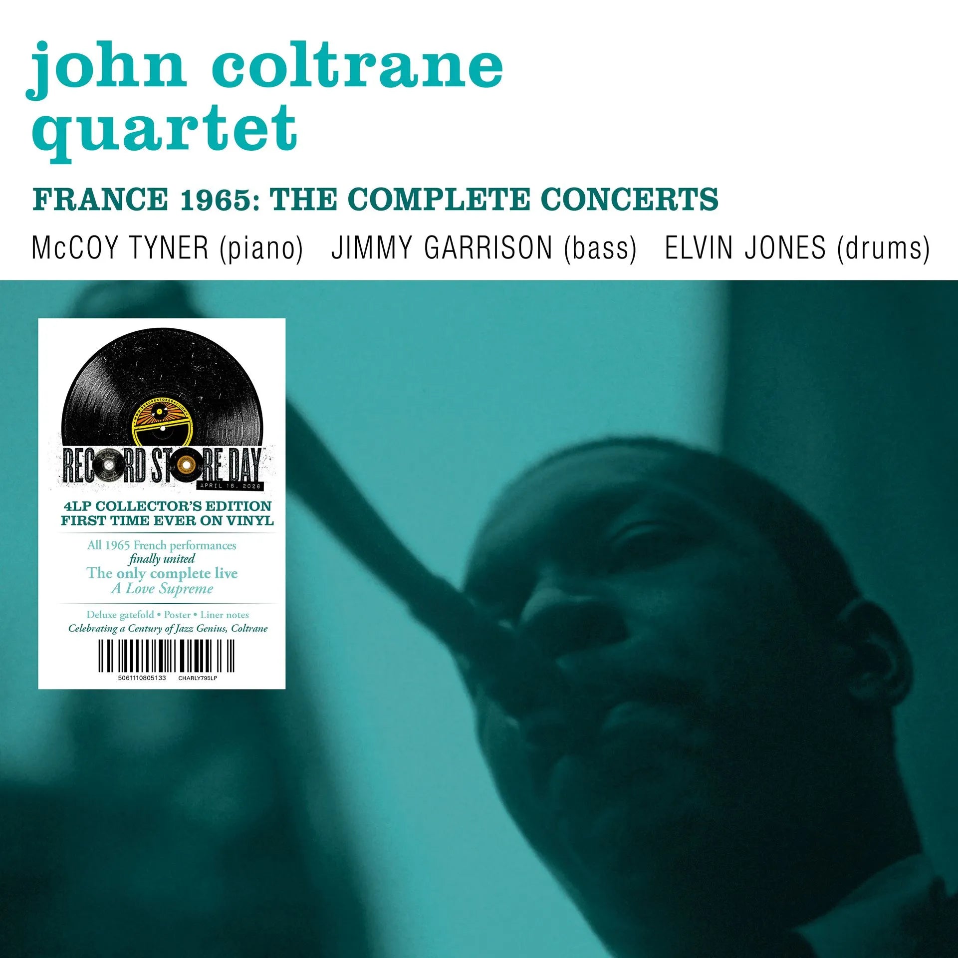John Coltrane Quartet – France 1965: The Complete Concerts | (RSD 2026)