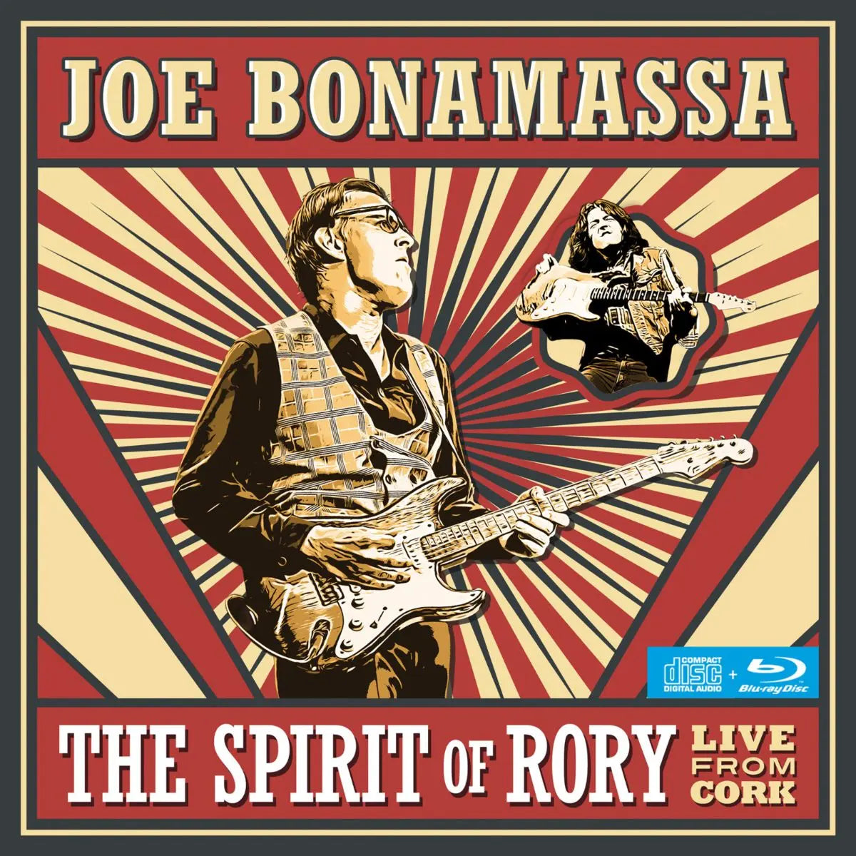 Joe Bonamassa – The Spirit Of Rory: Live From Cork (CD & Blu-ray)