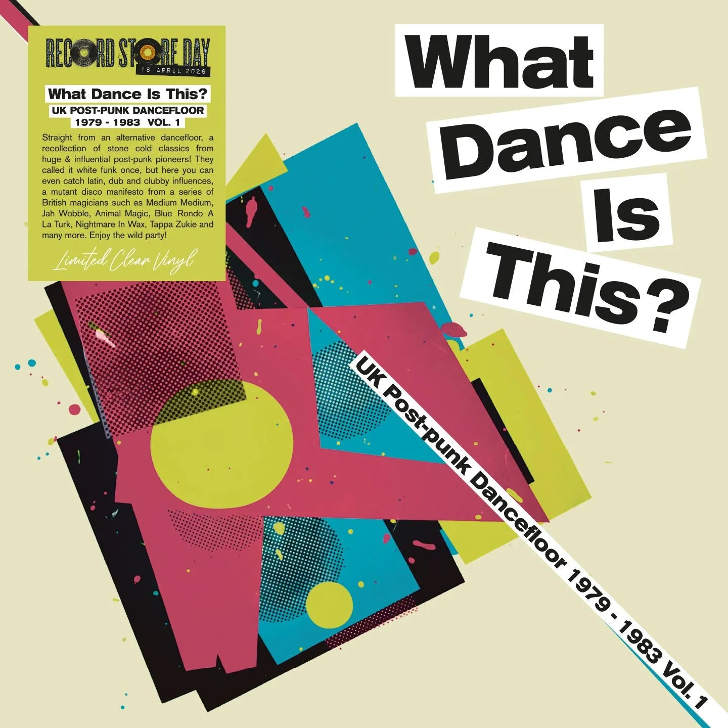 Various Artists – What Dance Is This? UK Post-Punk Dancefloor 1979–1983 Vol. 1 | (RSD 2026)