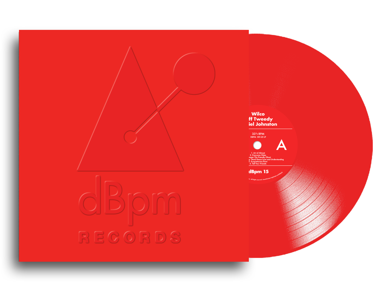 Jeff Tweedy & Wilco – dBpm 15 (Red Vinyl LP) | RSD Black Friday 2025