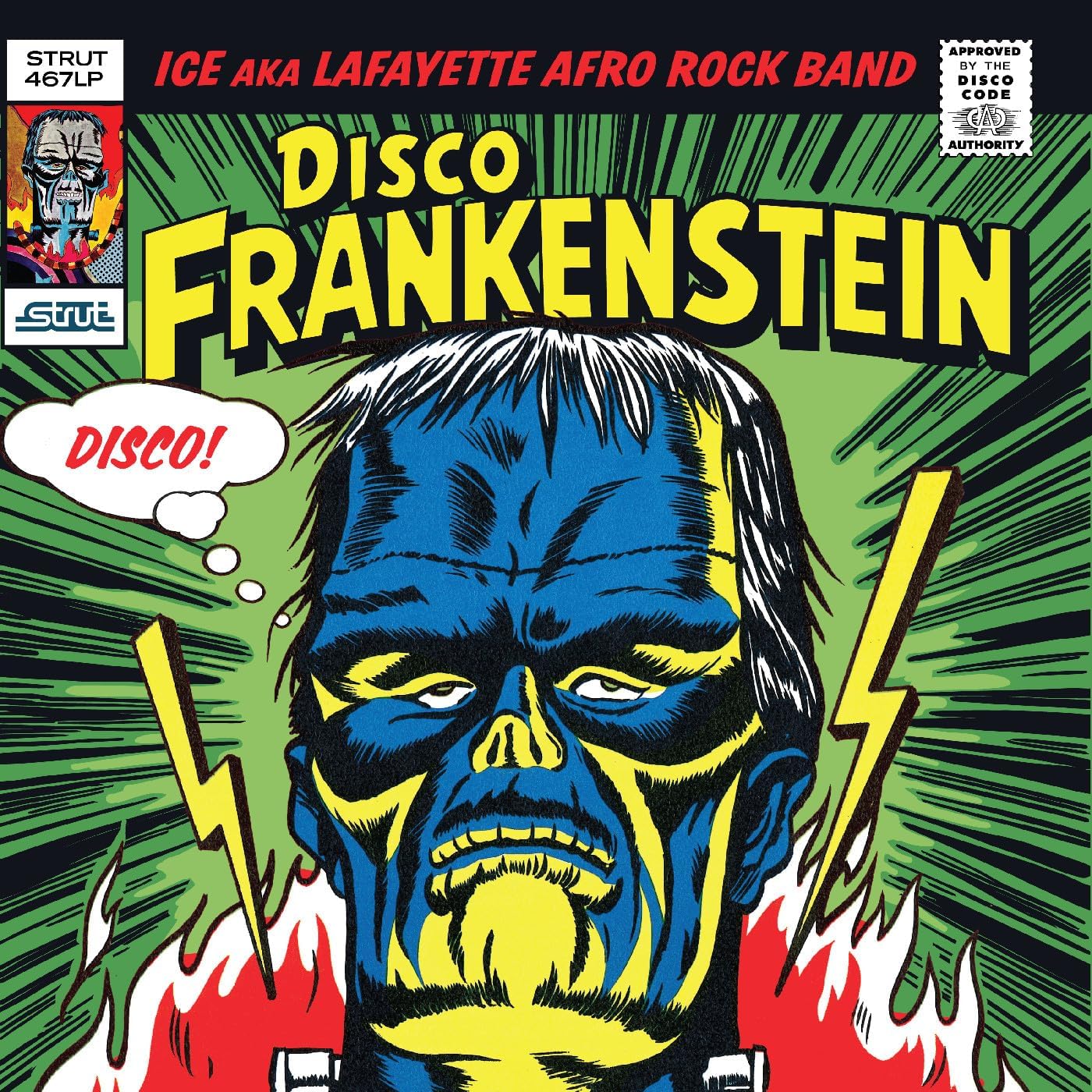 ICE (Lafayette Afro-Rock Band) – Disco Frankenstein (Blood-Stained Vinyl)