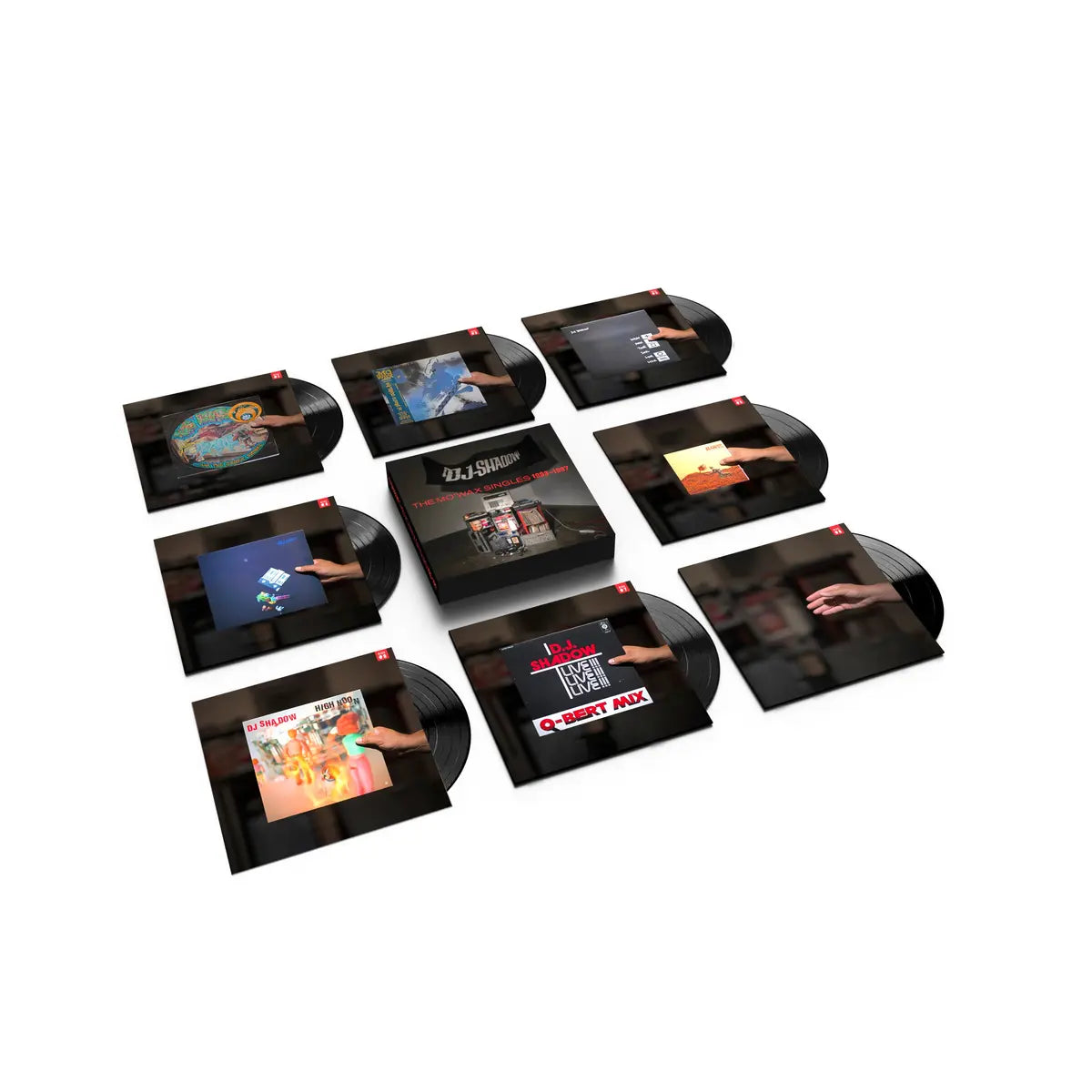 DJ Shadow - The Mo'Wax Singles 1993-1997 (8 x 12" Box Set)