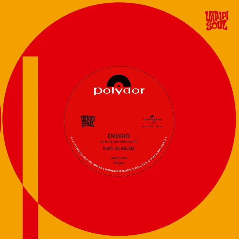 Fafá de Belém – Êmoriô (7" Vinyl)