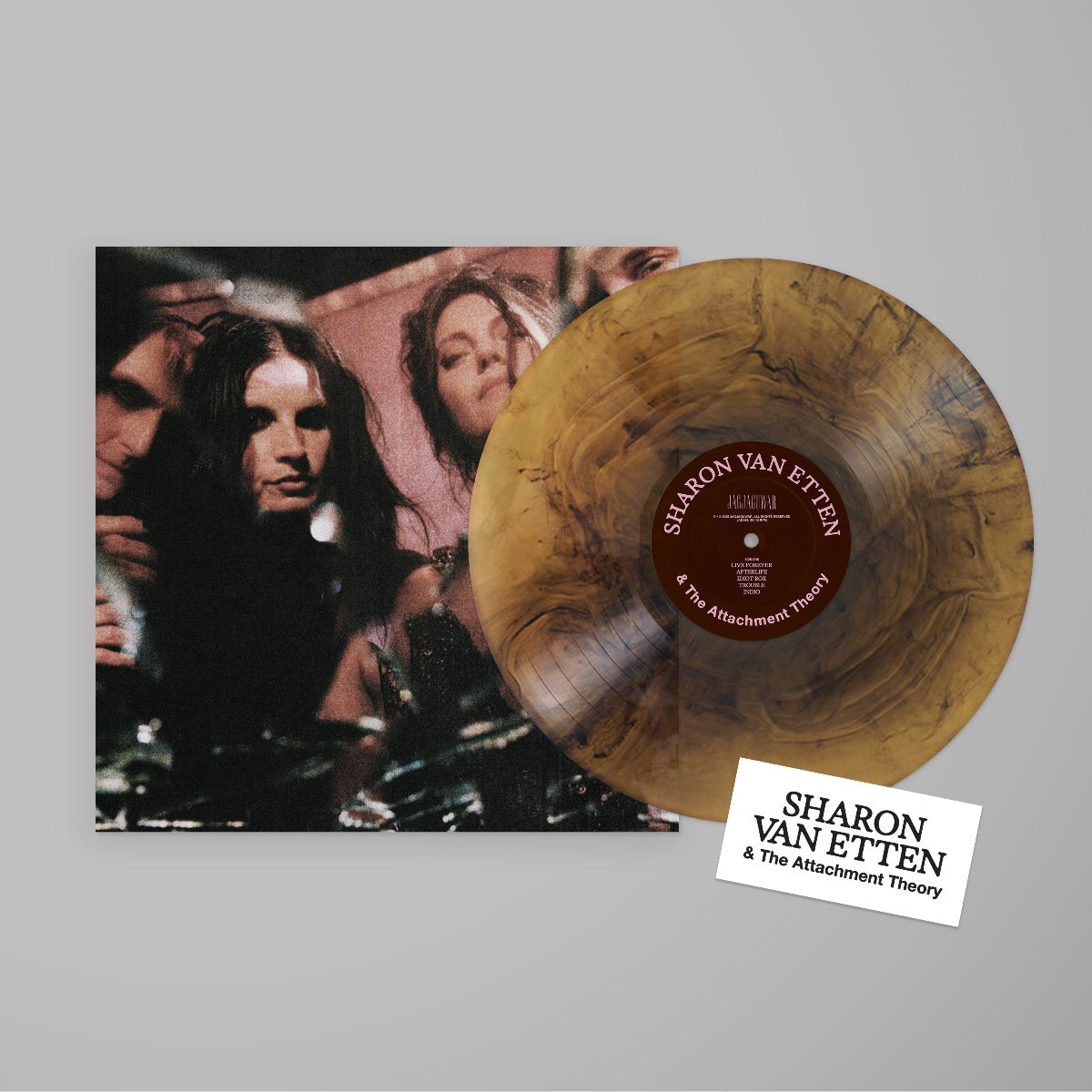 Sharon Van Etten & The Attachment Theory - Sharon Van Etten & The Attachment Theory (Amber Galaxy Vinyl + Sticker)