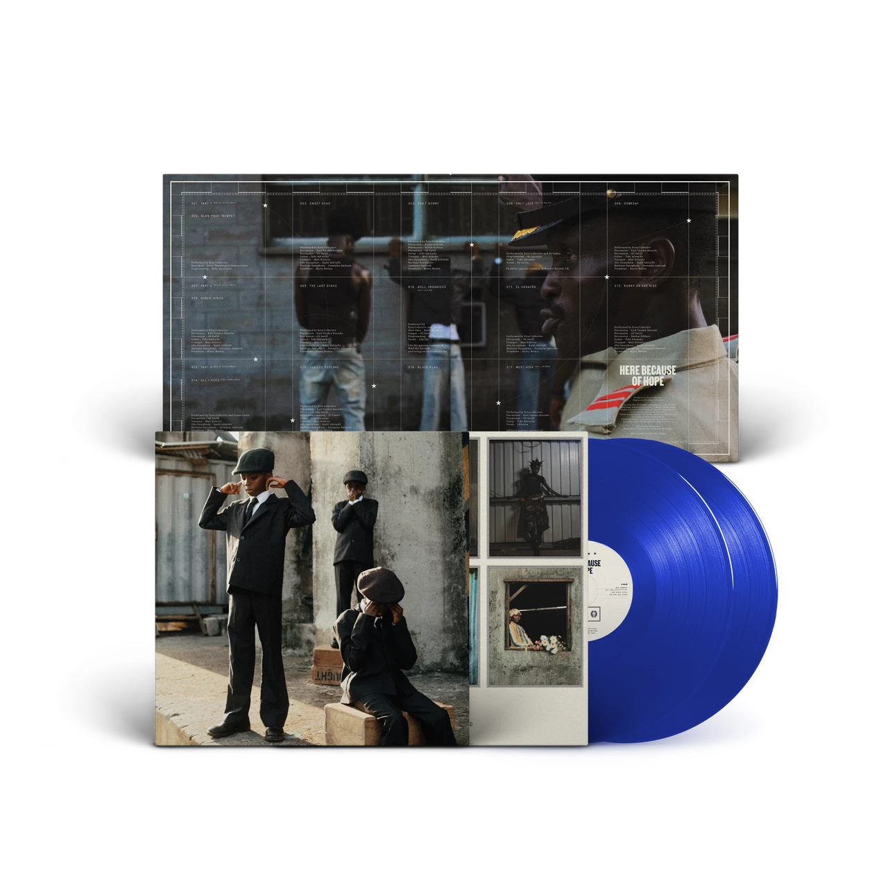 Ezra Collective - Here Because of Hope (Blue Vinyl)