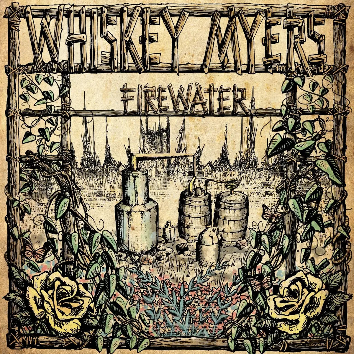 Whiskey Myers – Firewater (Remastered, White Vinyl)