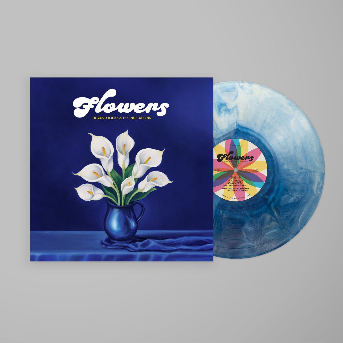 Durand Jones & The Indications - Flowers (Blue Iceberg Splash Vinyl)