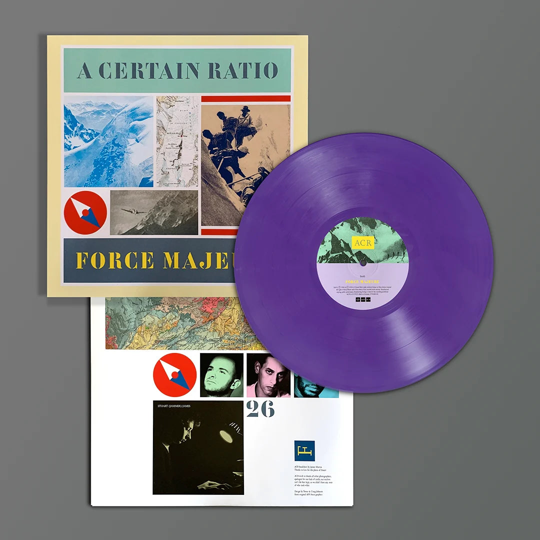 A Certain Ratio - Force Majeure (Unforced Purple Vinyl)